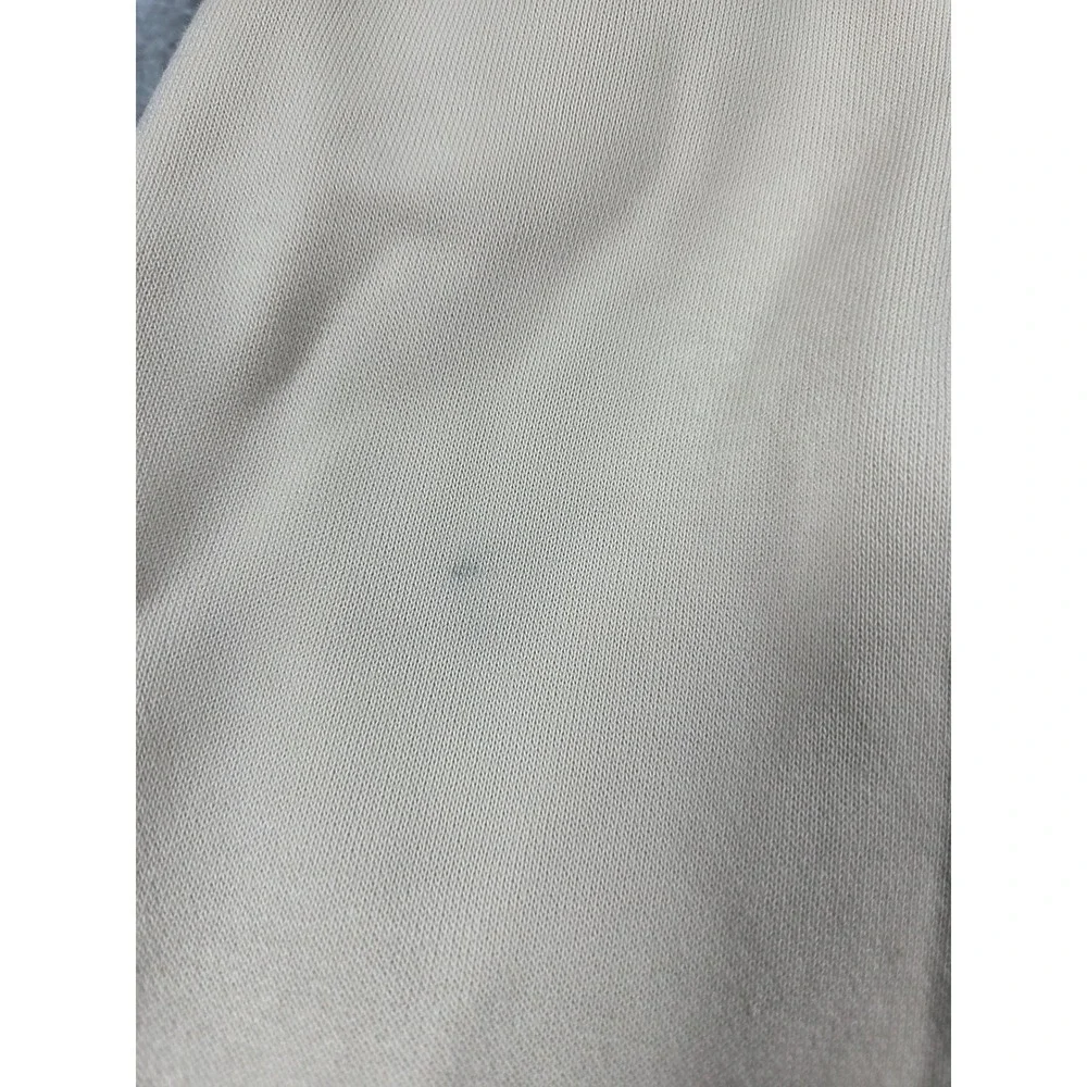 Nike Kids Fleece Jogger Sweatpants Tan Beige Logo Large L G G - Picture 5 of 8